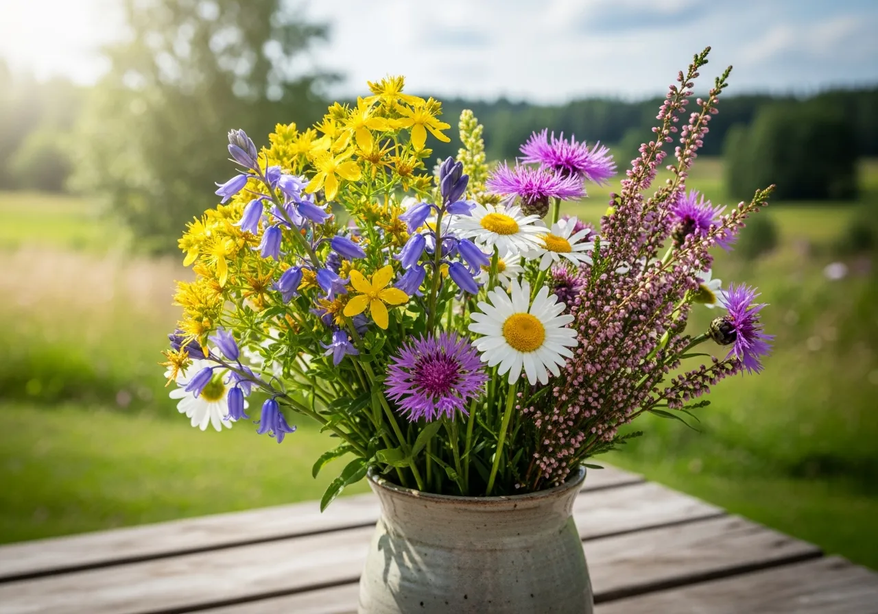 Ekologiska svenska blommor