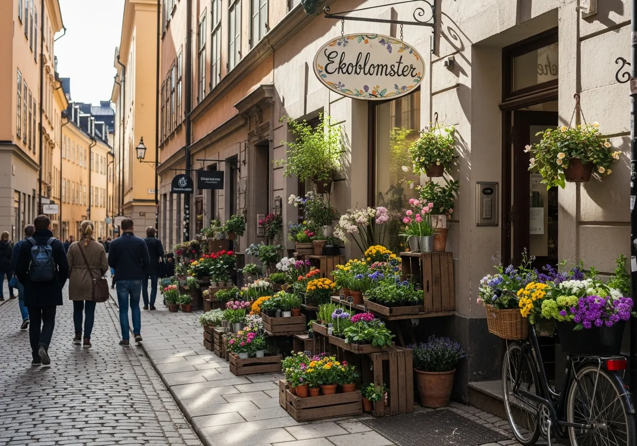 Stockholm Ekoblomster - Rosor och Pioner